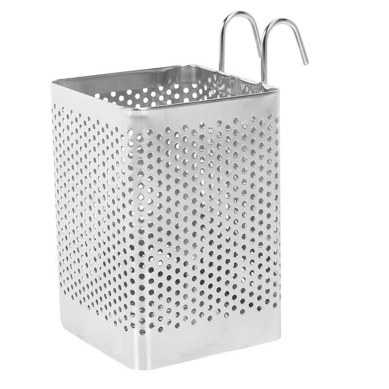 Kitchen Utensils Chopsticks Perforated Holder Box with Hook Chopsticks Holder M6