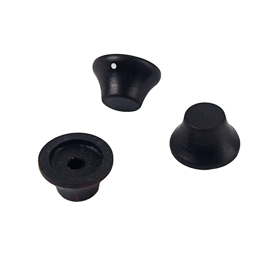 3pcs Guitar Control Knob Zebra Maple Beach Finish Volume Guitar Accessories