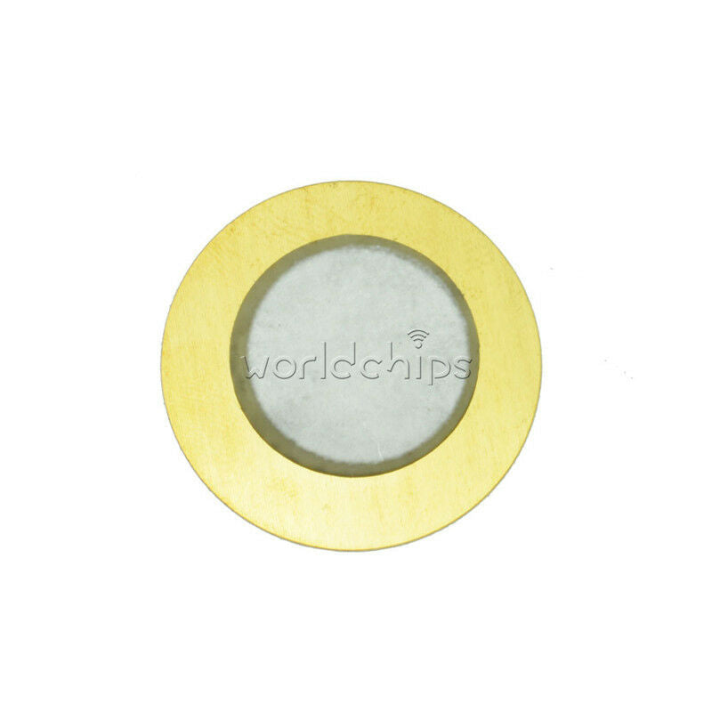 100PCS 12mm Piezo Elements Sounder Sensor Trigger Drum Disc Copper New