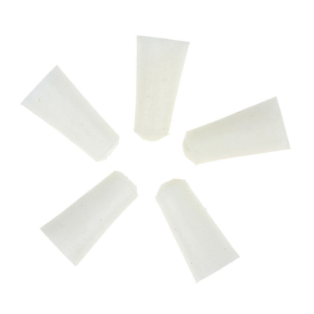 10 Pieces Silicone Test Tubes Stopper Drilled Bungs Caps 12-17mm/9-13mm