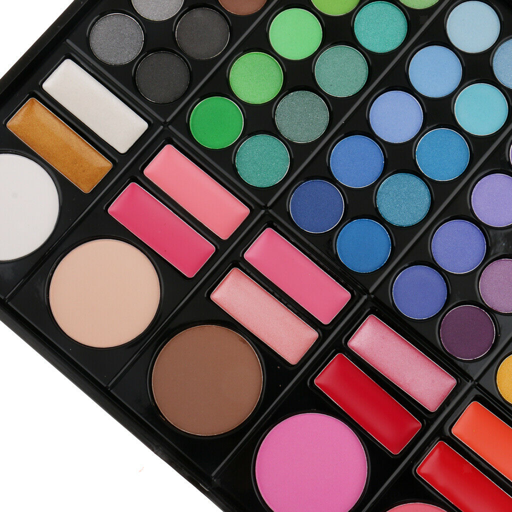 Profi Lidschatten Palette Eyeshadow Make up Palette mit Spiegel 78 Farben-