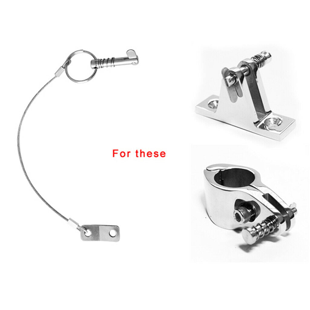 316 Stainless Steel Quick Release Pin For Boat Bimini Hinge With