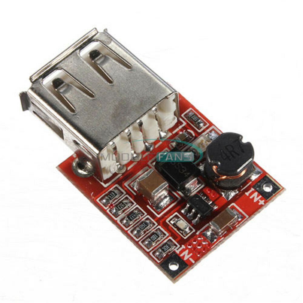 5PCS 3V to 5V 1A Step Up Boost USB Charger For Phone DC-DC Converter Module