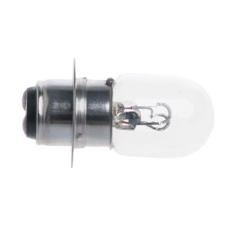 T19 P15D-25-1 DC 12V 35W White Headlight Double Filament Bulb For Motorcycle