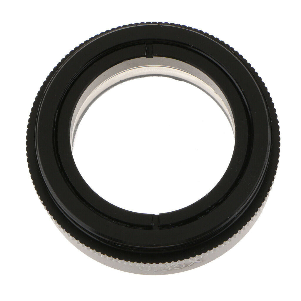 Auxiliary Objective Lens 0.35X for Monocular Digital Microscope Accessories