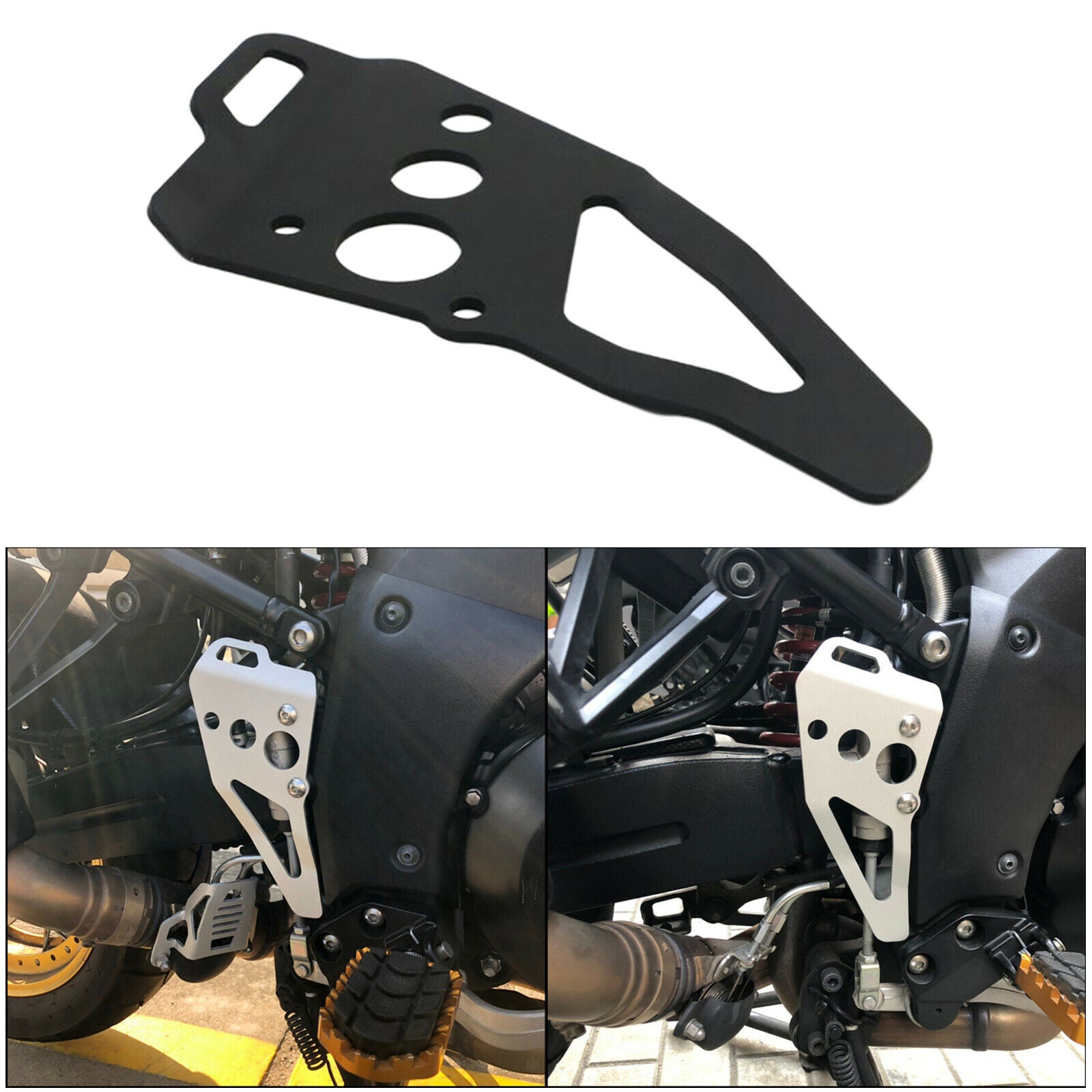 Rear Cylinder Cover Guard Pump Fits for Suzuki Practical Replace Black