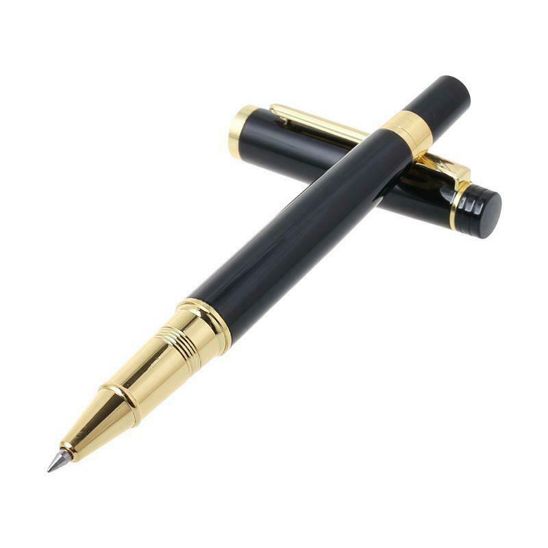 Exquisite Rollerball Pens Black Gel Ink Sign Pen Signature Writing Stationery