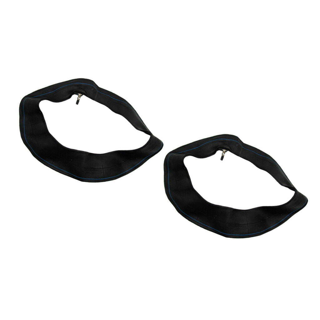 2x Heavy Duty Rubber 3.00-12 80/100-12 Inner Tube With Straight Valve Stem For