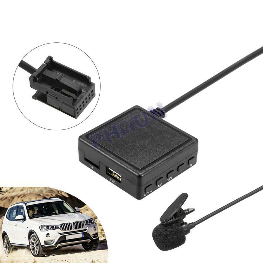 Car Wireless Bluetooth Adapter Aux Cable Kit For BMW Z4 X3 X5 E83 E85 E86 E39/53