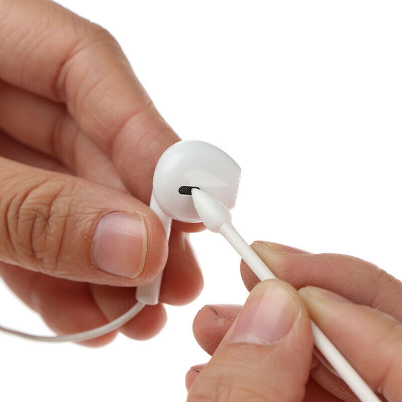 25Pcs Cotton Disposable Stick Cleaning Tool For Earphone Charge Port JCAUJ Kt