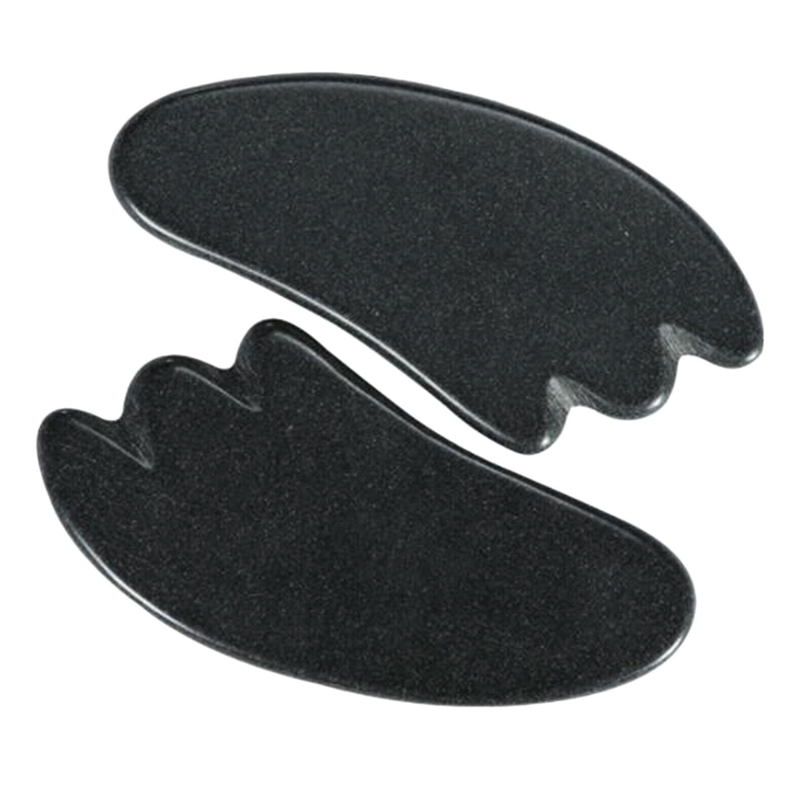 2 Piece Facial Large Massage Stone Pain Relief Lava Basalt Pack 12x5.7x0.2cm