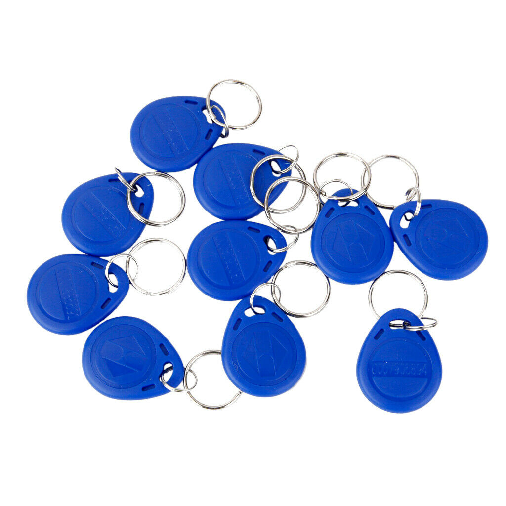 Pack of 10pc 125Khz   Proximity ID Card Token Tags Keyfobs Access Control