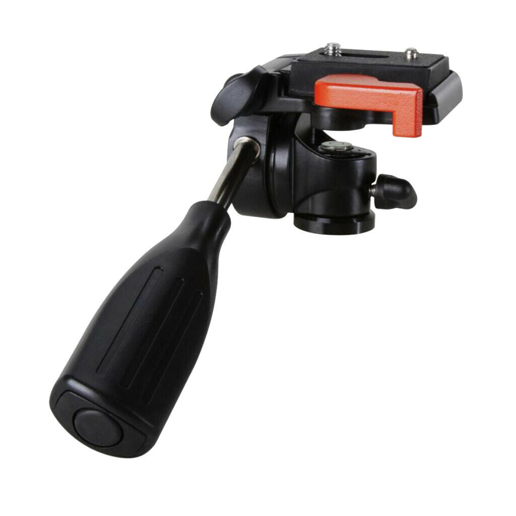 3-Way Panorama Handle Ball Head With 1/4inch 3/8inch Threaded Quick Release