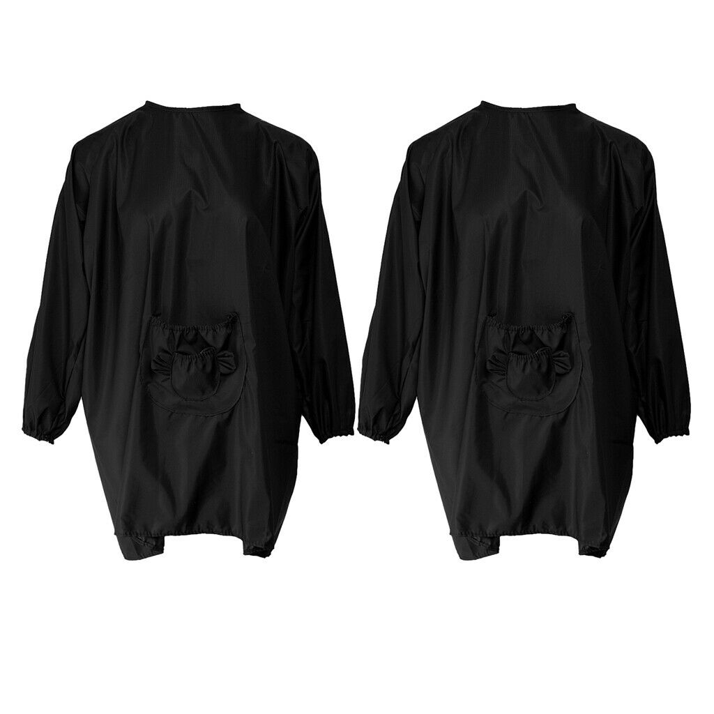 Set of 2 Hairdresser Apron Waterproof Barber Cape Hairdressing 19x20''