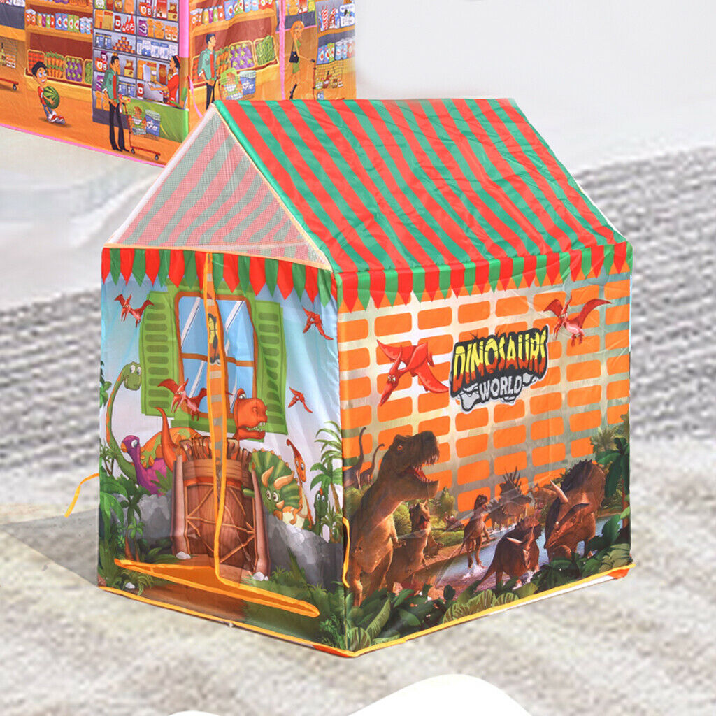 Kids Wigwam Toys Play Tent Indoor Outdoor Children's House Gift Dinosaur A