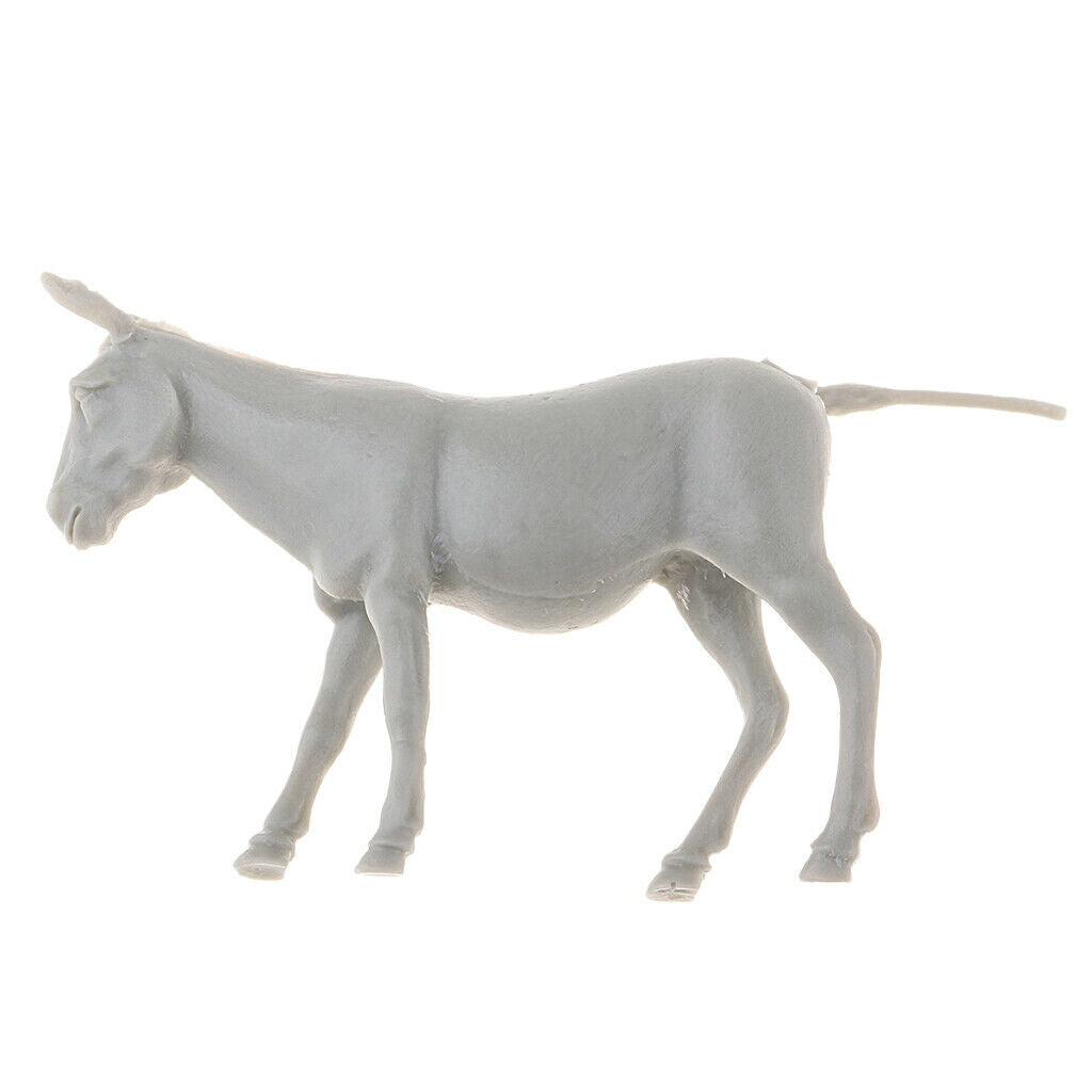 1/35 Diorama Scenery Layout Animal Donkey