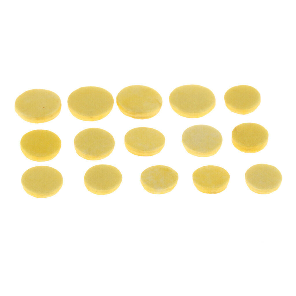 1 Set 8mm/9mm/10mm Diameter Piccolo Pads Mats Woodwind Instrument Parts