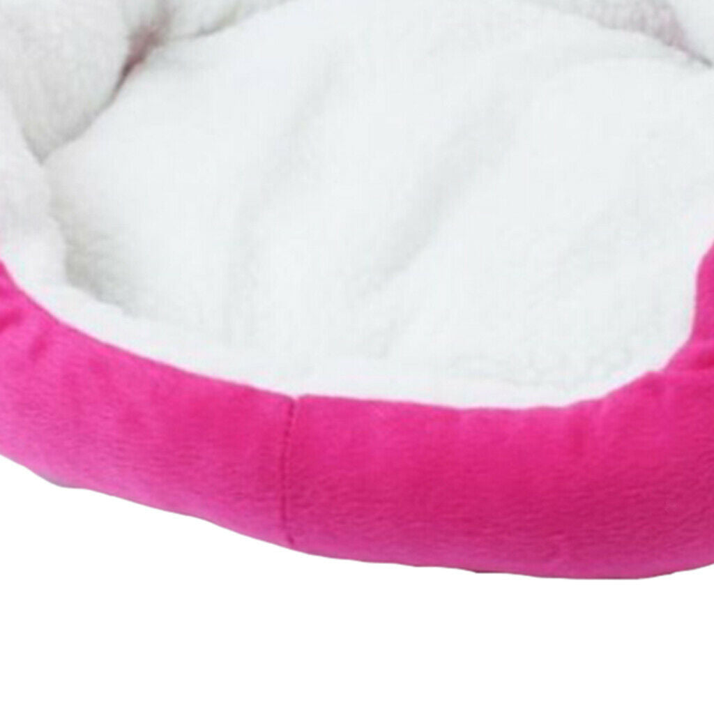 Warming Pad Dog Bed Cuddler with Removable Cover Small Size for Cats Dogs Rose