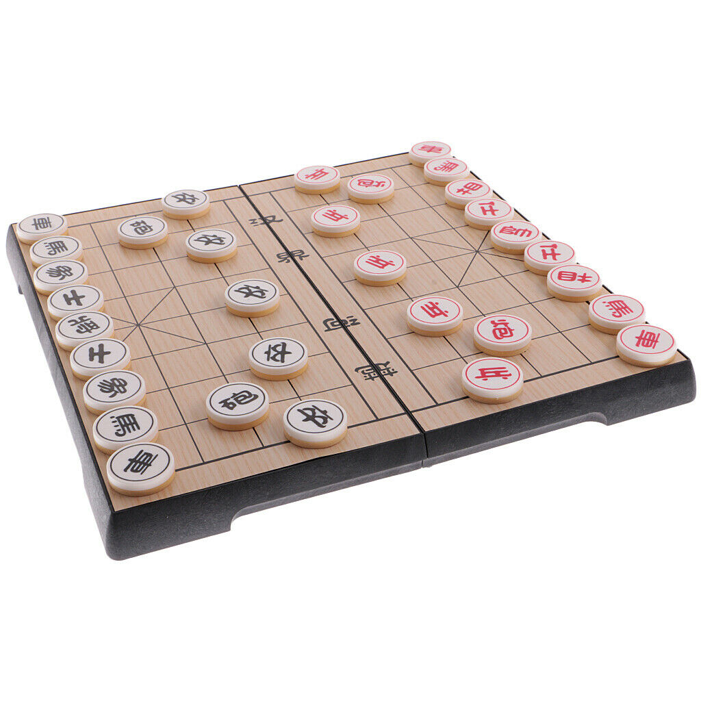 Chinese Chess Set Portable Folding Chess Board Board