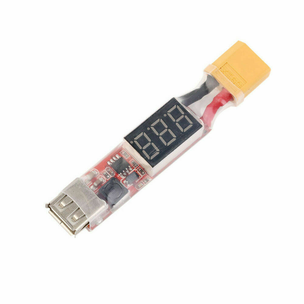 2S-6S Lithium Lipo Batterie XT60 Prise USB 5V Chargeur Adaptateur Module L