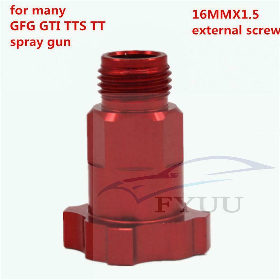 1Pc M16*1.5mm External Thread spray gun disposable measuring cup For PPS adapter