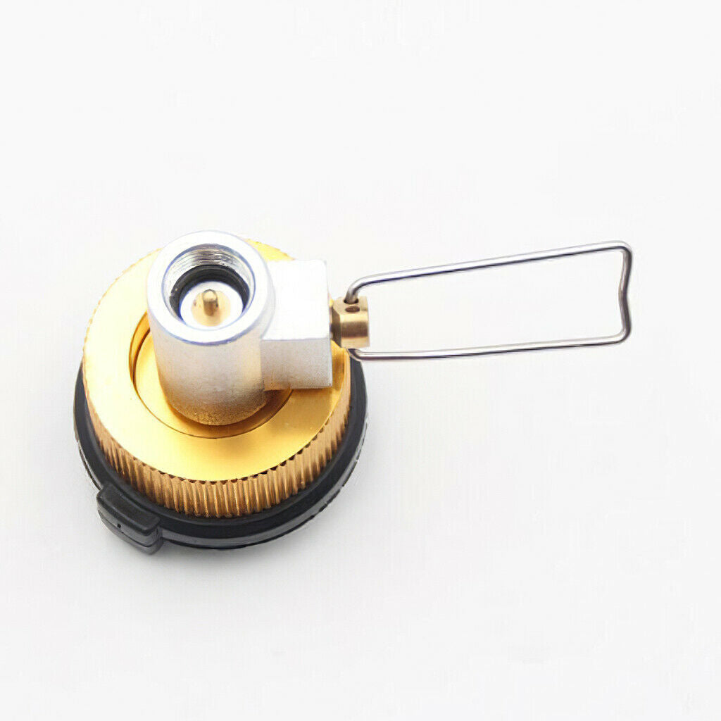 Canister Gas Refill Adapter Propane Tank Stove Conversion Nozzle Convertor