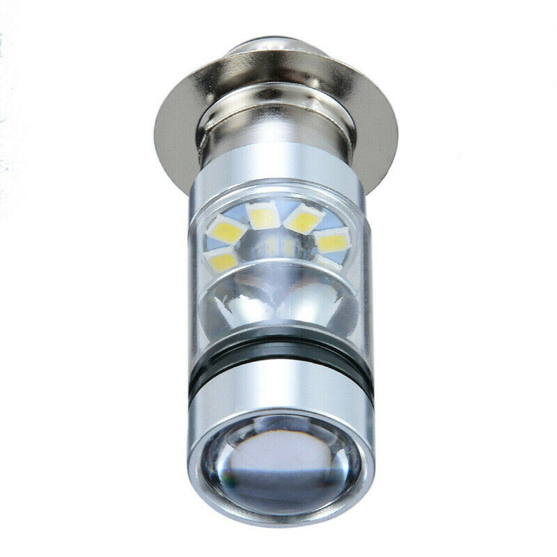 BA20D H6 2323 20SMD LED 100W Motorcycle Fog DRL Brake Parking Light Lamp Bulb BD