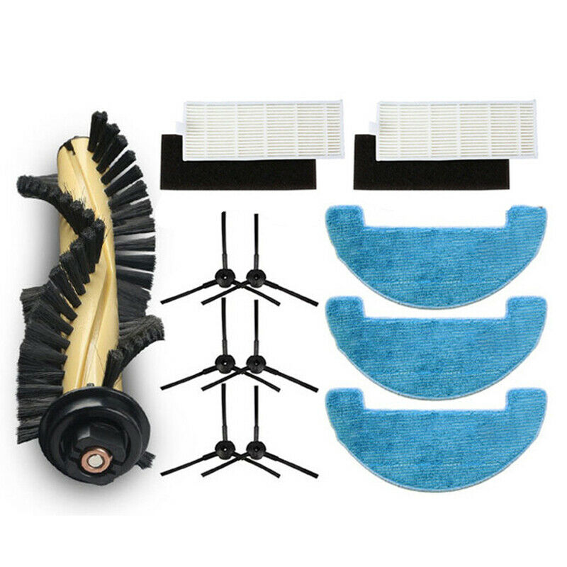 Filter+Brushes+Mop+Sponge For Ecovacs Deebot Cen663 Cen664 Dm82 Vacuum CleanerE9