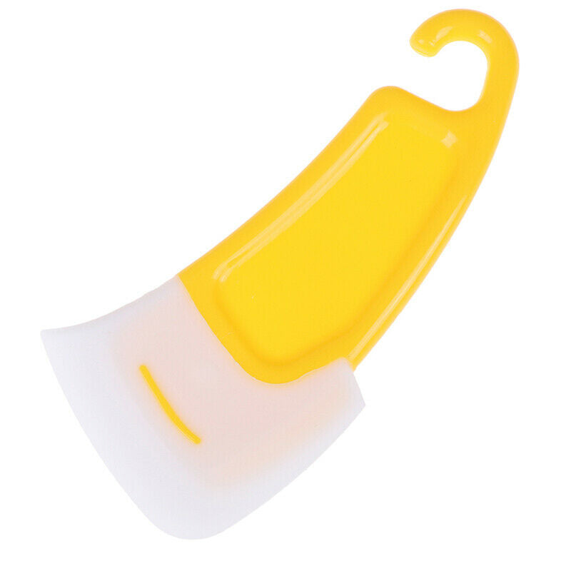 Pan Cleaning Scraper Silicone Kitchen Spatula Cake Baking Pastry Tool Dis.l8