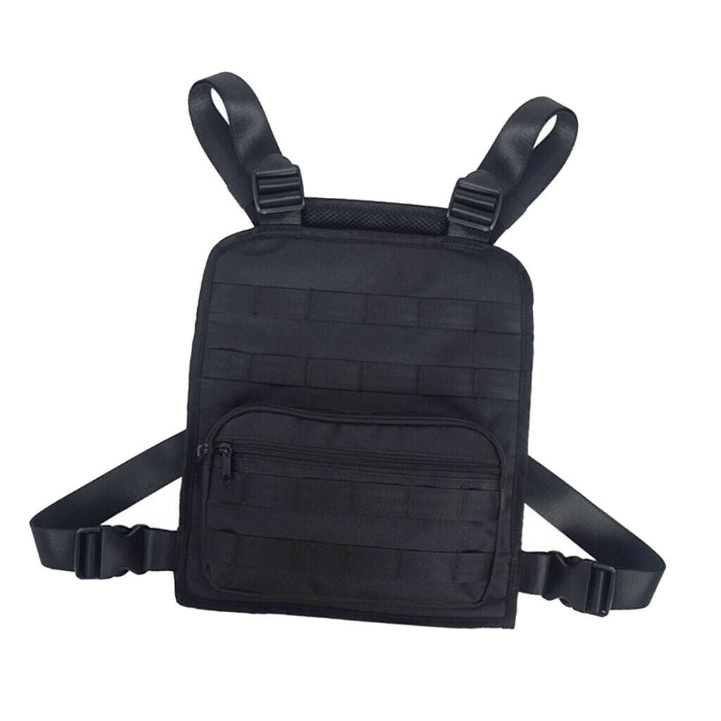 Multifunctional Chest Pack Front Bag for Hiking Cycling Climbing Camping