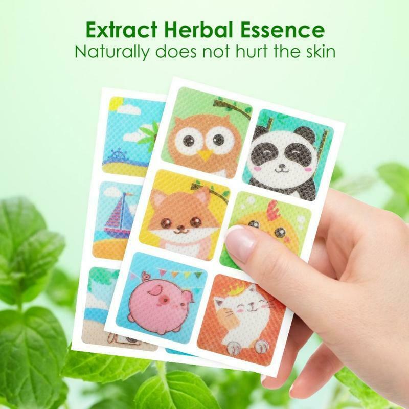 36pcs Mosquitoes Patch Pest Control Repel Mosquitoes Insects Kids Outdoor Camp