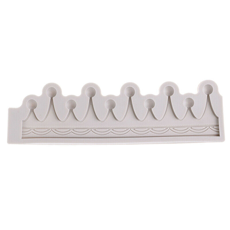 Crown silicone mold fondant mold cake decorating tool chocolate gumpaste .l8