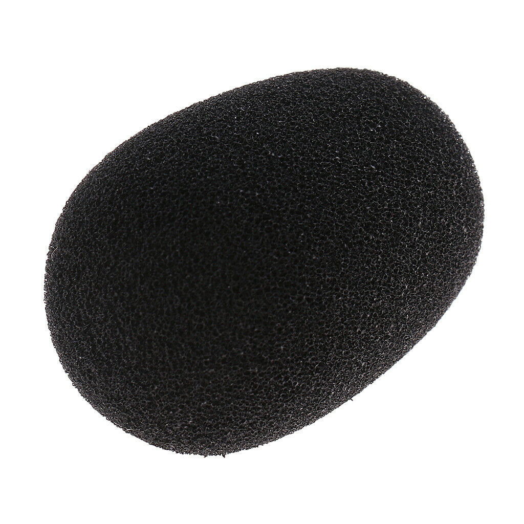 4pack Ball-type Mic Soft Sponge Windshield Foam Protect Cover Shield Black
