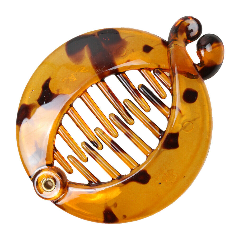 Banana Hair Clip Ladies Girls Barrette Comb Slide Hair Accessories Brown