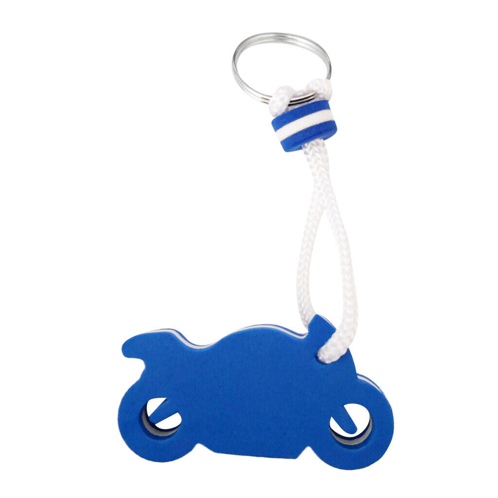 2 Colors Ocean Buoyant Key Ring Floating Diving Motorcycle Keyring Keychains