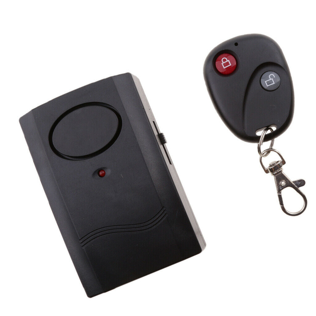 Wireless Bike Car Remote Control Security Lock Vibration Anti-theft Alarm