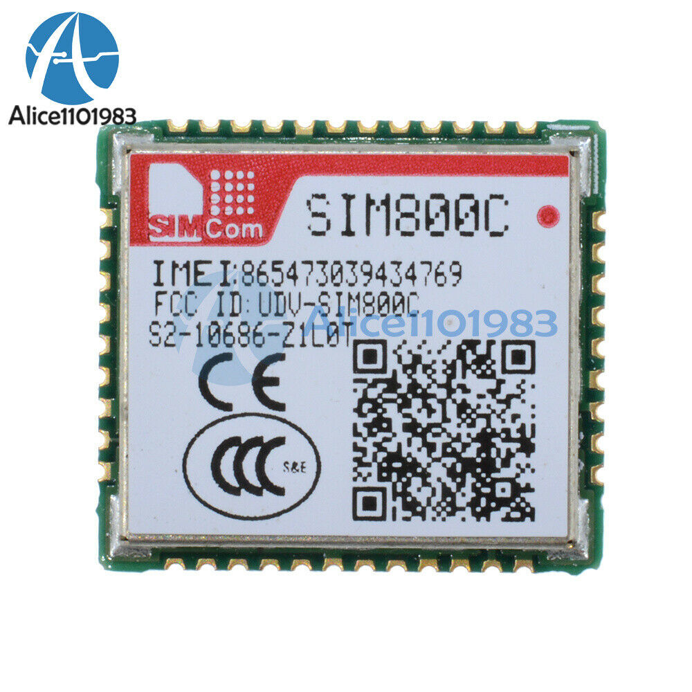 SIM800C GSM Quad Band Module SIM800C SMS DATA Transfer Voice Support TTS