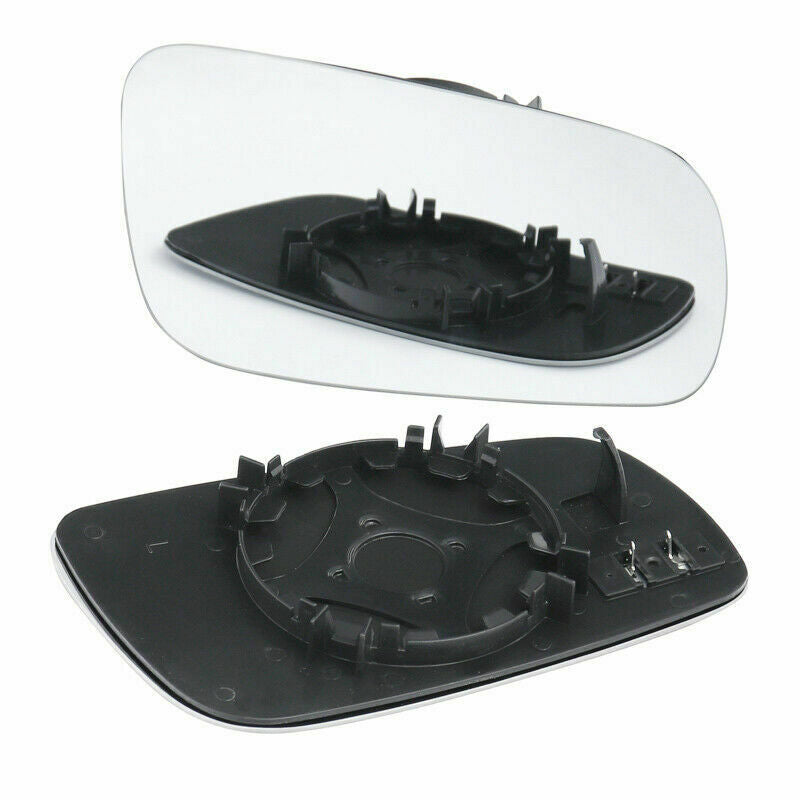 Right Passenger Side Rearview Heated Mirror Glass For Volkswagen Golf 1999-2006