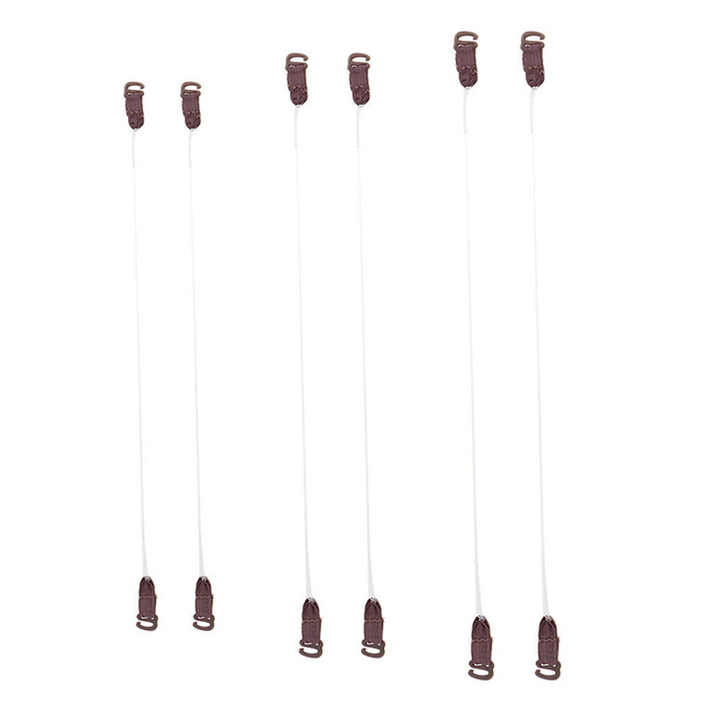 Pack of 12 Durable Invisible Secret Nylon Fish Line Hook for Hair Extensions