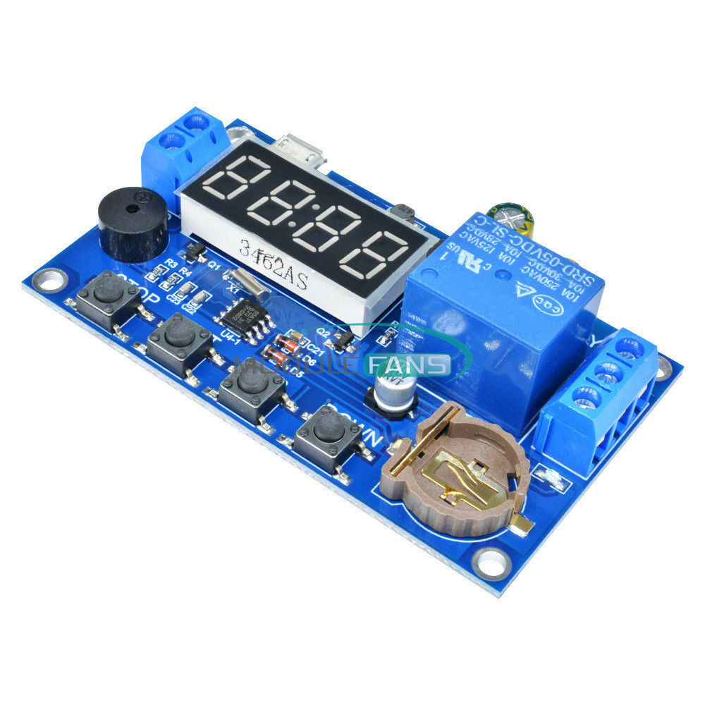 Synchronization Real-time Relay Module Timing Switch Control Delay Timer