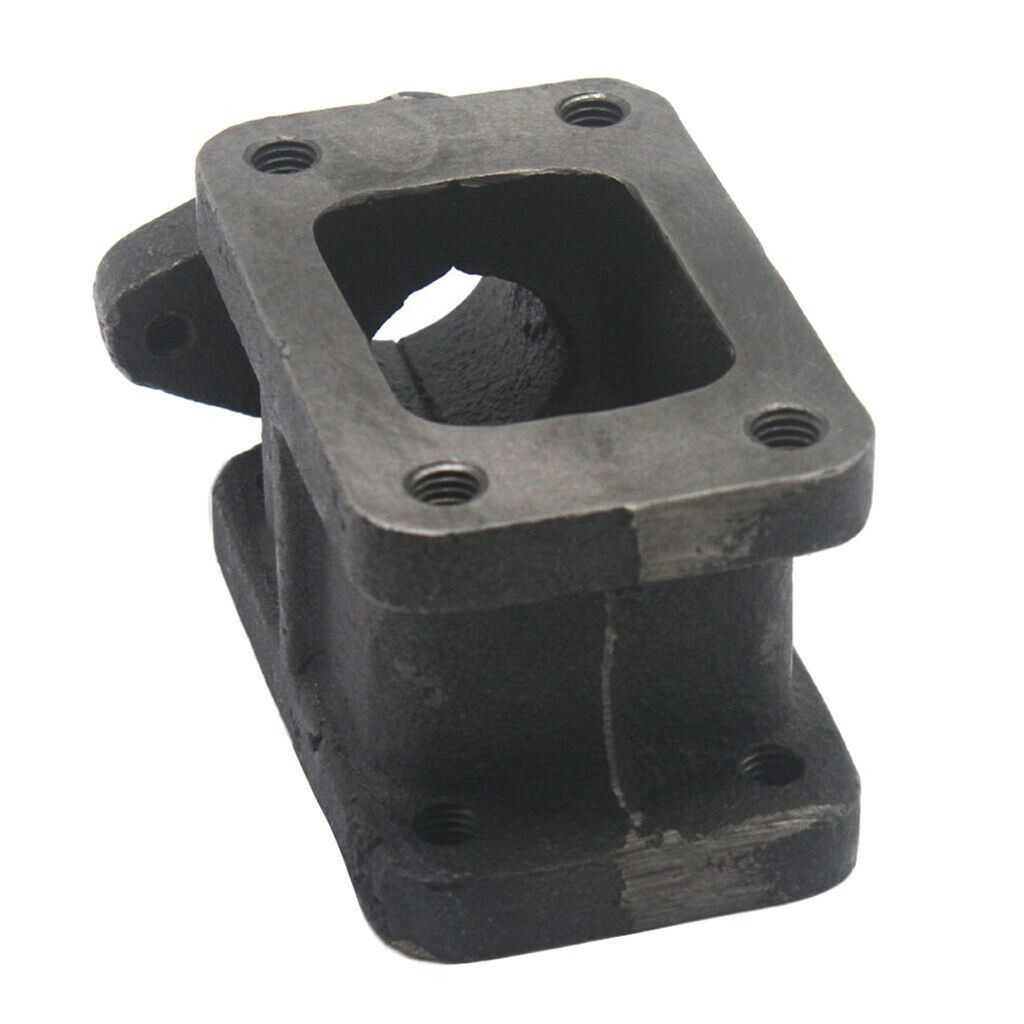 T3 to T3 Cast Iron Wastegate Flange Manifold Turbocharger Adapter, 38 Mm