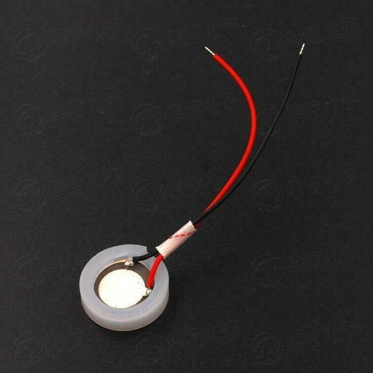 1x Φ20mm Ultrasonic Mist Maker Fogger Ceramics Discs with Wire & Sealing Ring