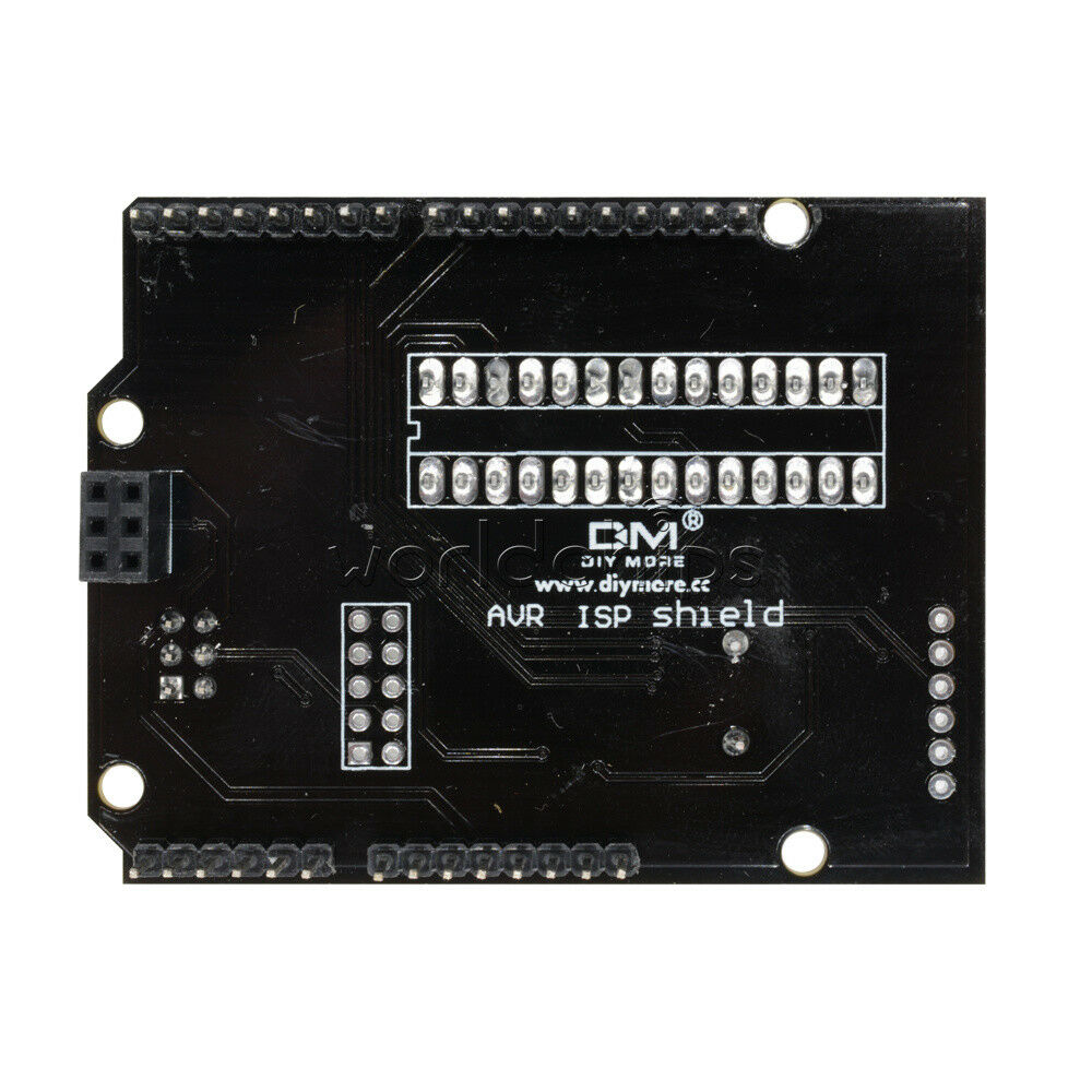 New AVR ISP Shield Burning Burn Bootloader Programmer for Arduino UNO R3