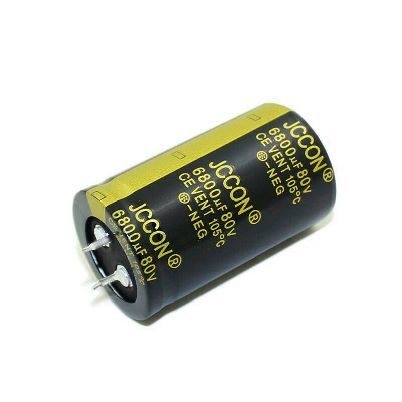 1pcs 80v6800uf Aluminum electrolytic capacitor Audio filter capacitor 30x50mm