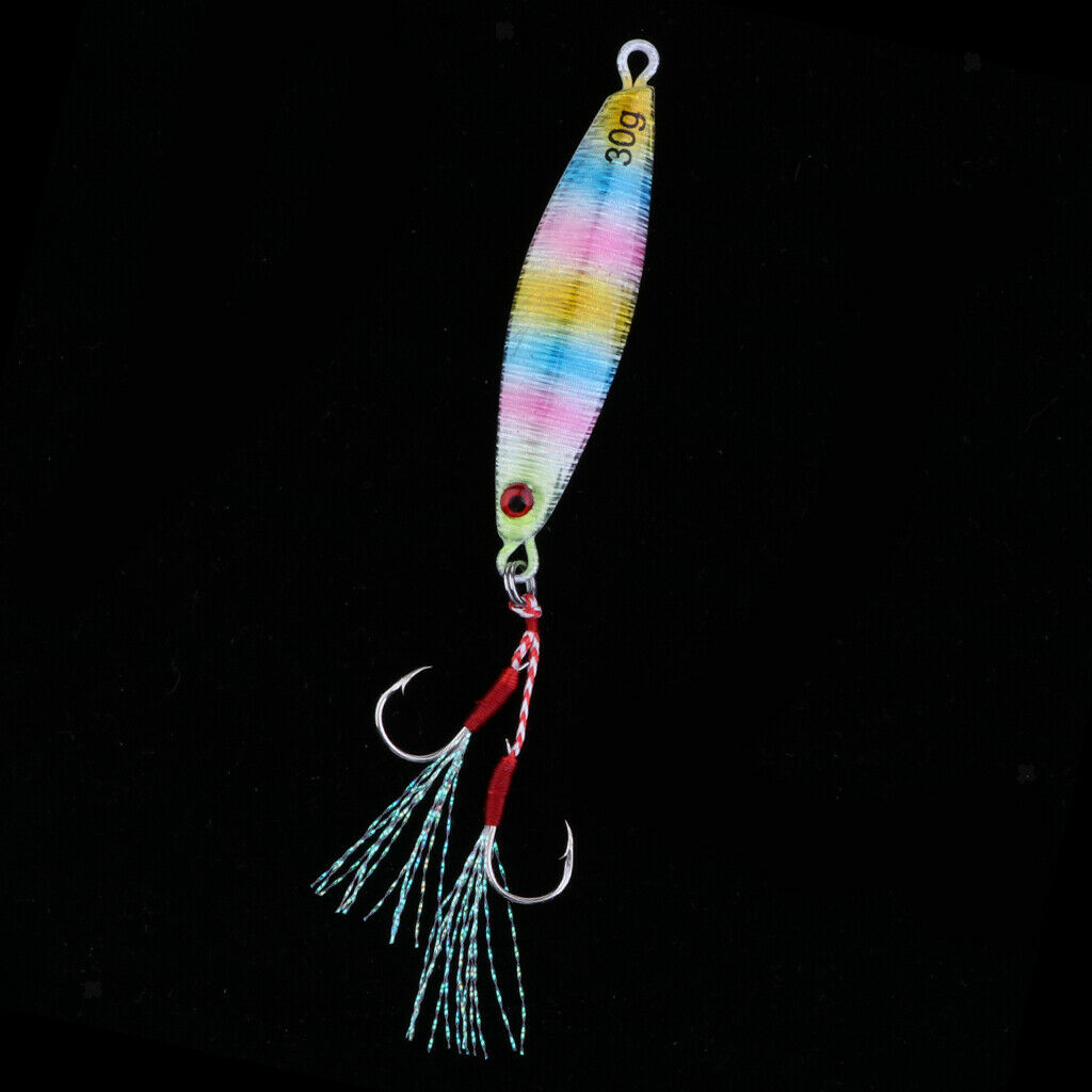 Metal Hard Jigging Lead Fish Swimbait Artificial Fishing Lures Type 1