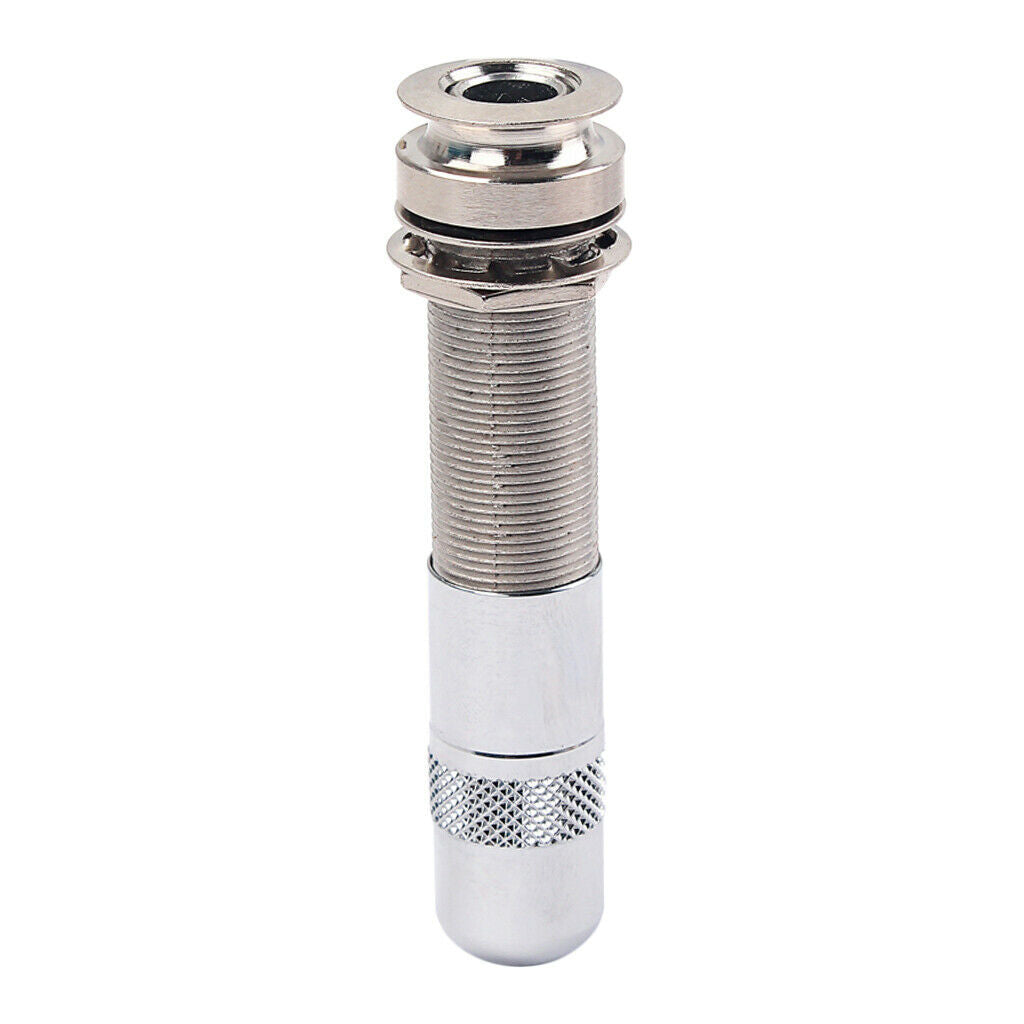 6.35mm 1/4'' Guitar Bass End Pin Input Output   Stereo Socket Plug