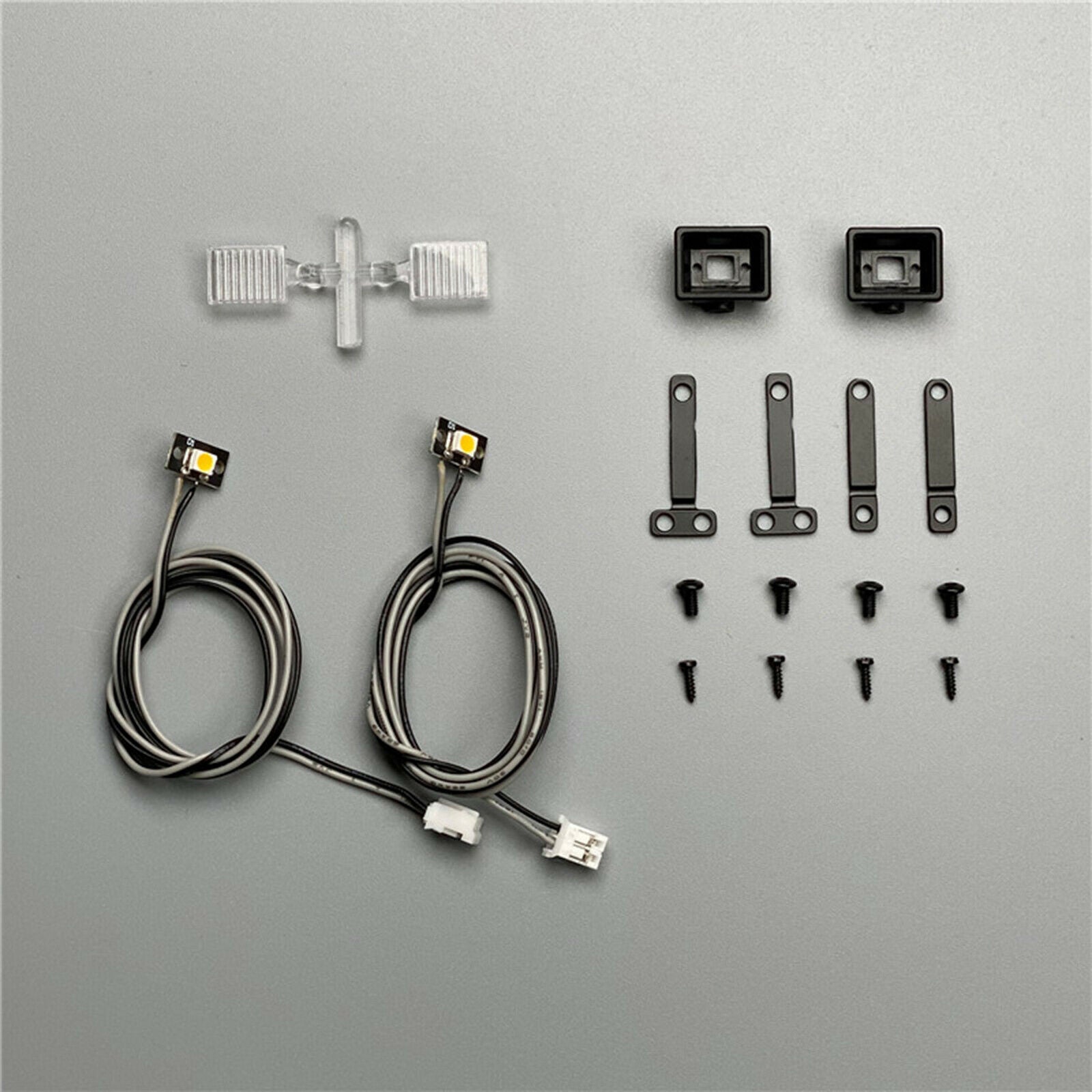 Spotlight LED Light Lamp for 1/14 Tamiya Heavy Machinery Excavator Accessories