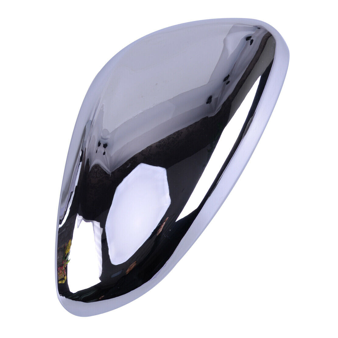 2pcs Chrome Plated Side Rearview Mirror Cover Caps Fit For Peugeot 2013-2017 as