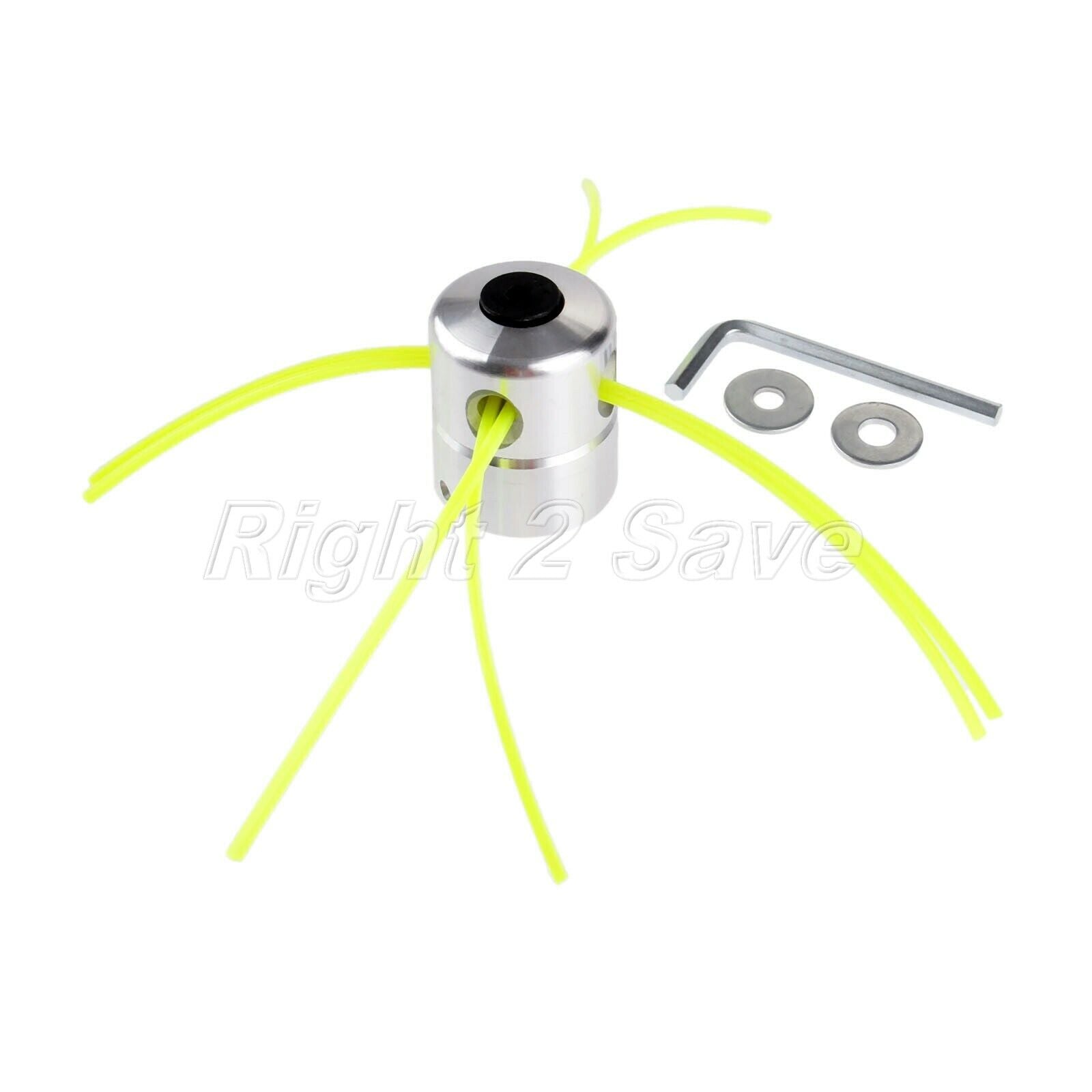 Universal Brush Cutter Line Spare Parts Aluminum Grass Trimmer Lawn Mower Head