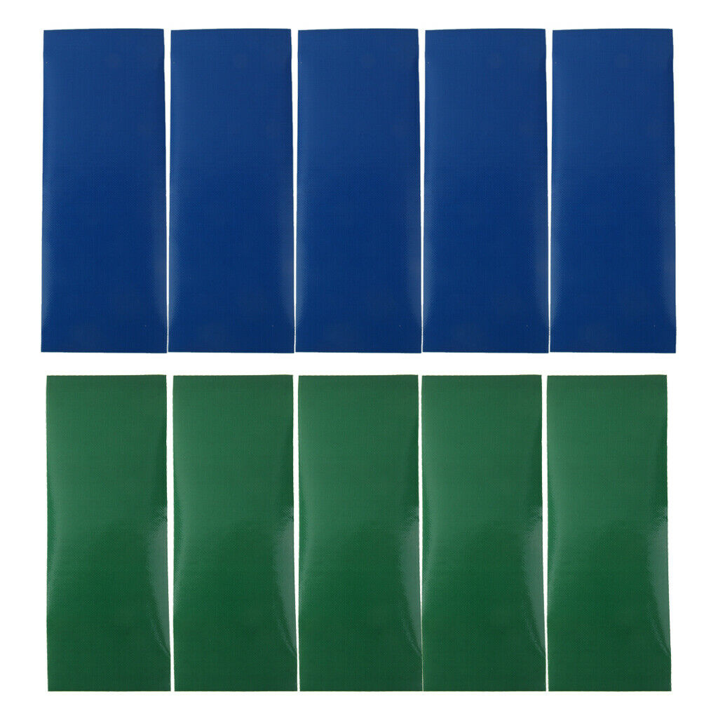 10Pcs Repair Tape Kit Self Adhesive Patches For Jacket Tent Canopy Tarp Canvas
